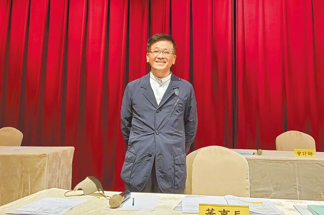 台骅董事长顏益财。（本报资料照片）