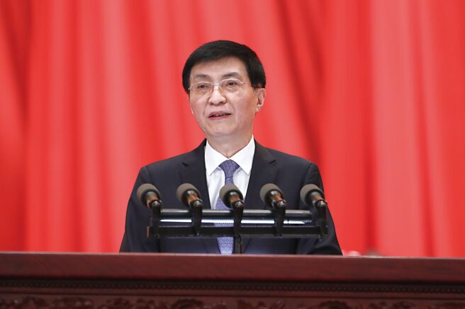 政治大學東亞研究所特聘教授王信賢認為，王滬寧（見圖）接掌全國政協的角色非常關鍵。（中新社）