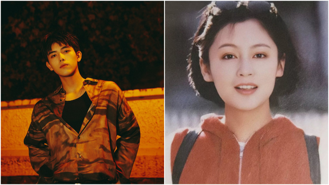 陈飞宇近日以金髮造型多次衝上热搜，陈红却公然吐槽顏值。（图／翻摄自陈飞宇微博）