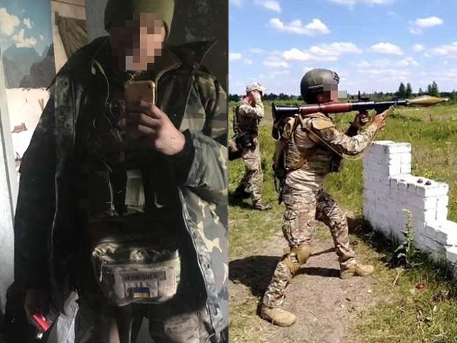 曾聖光8月時他貼出一張坐在草地操演的照片，說「至少沒丟陸軍的臉」，還回應網友留言說「搞垮一堆人」，疑似是烏克蘭的軍隊訓練相當嚴苛。（翻攝自曾聖光臉書）