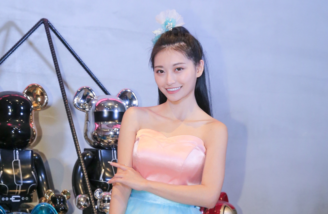 祈锦鈅脸蛋甜美又有好身材。（图／中时资料照片）