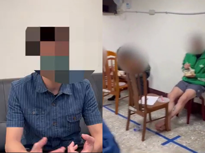 一名酒吧老闆遭救出後受訪回應，他當時想要小額借貸卻遭帶到該處綁住手腳、嘴咬毛巾，若有人想逃出就會遭甩棍暴打，他曾目睹有人全身被電到灼傷。（翻攝照片）