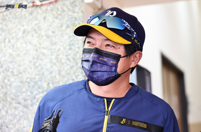中信兄弟總教練林威助。（中信兄弟提供）