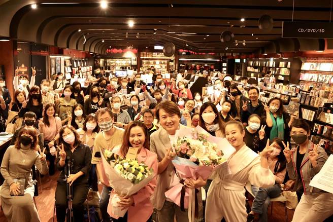 周治平今办签名会与歌迷相聚。（尚时代文创娱乐提供）