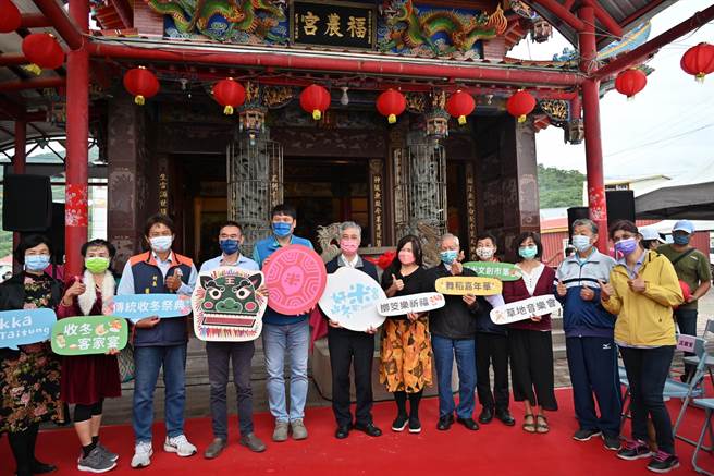 台东好米收冬祭，今天在太麻里热闹登场。（台东县政府提供）