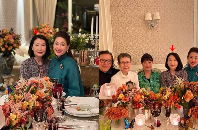 曹恩玉罕見露面氣質出眾。(圖／取自王玉環微博)