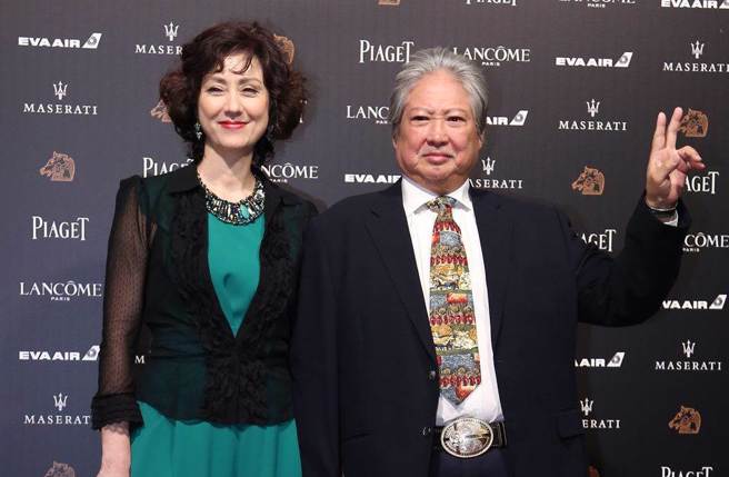 洪金寶2018年曾和高麗虹出席金馬獎。(圖／本報系資料照)