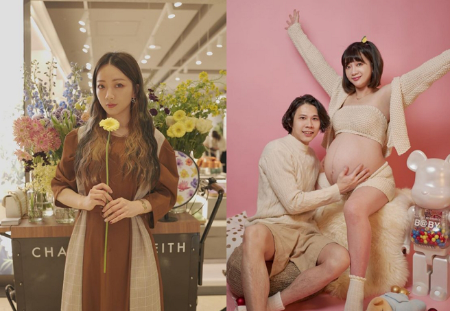 女星玉兔今年完成终身大事后，又宣布怀孕准备当妈。（图／摘自玉兔（郑如吟）IG）