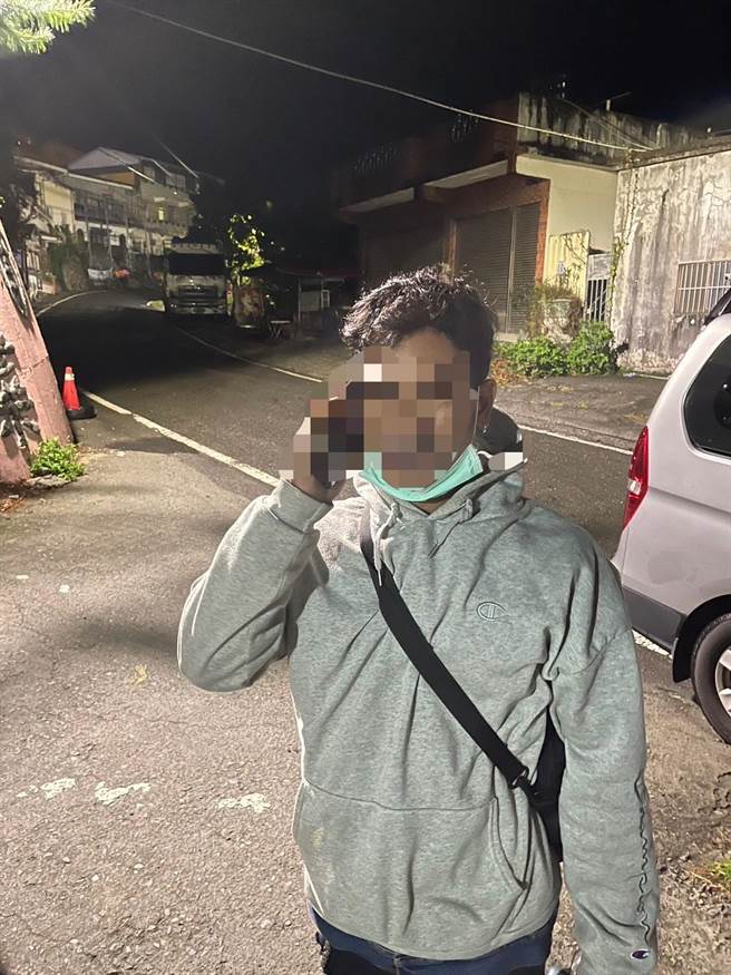 移民署查获从澎湖落跑的印尼失联移工。（移民署提供）