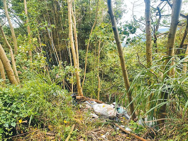 诈骗集团囚禁求职者，疑虐死3人并弃尸山区，警方4日已在龟山东旧路找到2具遗体。（警方提供／李奇叡新北传真）