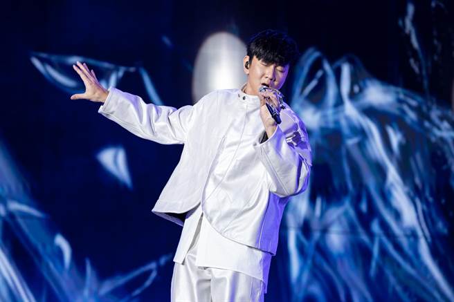 林俊傑在新加坡一連舉辦2場「JJ20 世界巡迴演唱會」。（JFJ Productions提供）