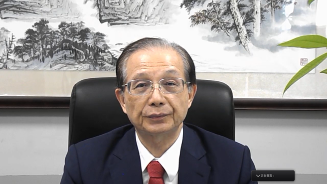 台湾教育大学系统总校长吴清基致词表示，有教无类，至于孔夫子所强调「因材施教」，主张对每个人的潜能开展，作好「适性扬才」的教育。(提供/佛光大学)