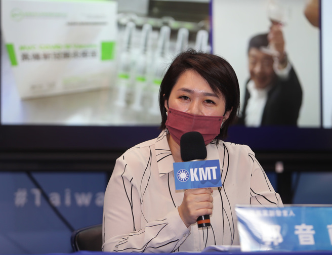国民党副发言人郭音兰（本报资料照/季志翔摄）