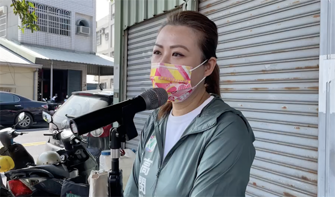 陈其迈竞总发言人高闵琳今（6）日回呛，真正害怕辩论的是柯志恩，请对方回去好好准备。（柯宗纬翻摄）