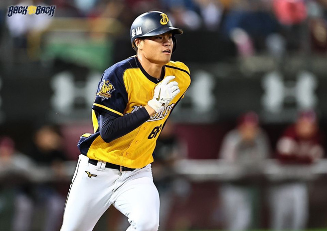 中信兄弟外野手宋晟睿。（资料照，中信兄弟提供）