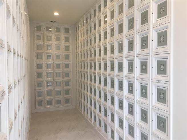 树林生命纪念馆将于本月8日启用3069骨灰柜位及1616牌位柜。（新北市民政局提供／李奇叡新北传真）