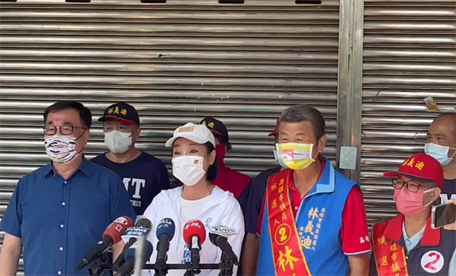 国民党高雄市长候选人柯志恩。（翻摄照片／高雄洪靖宜传真）