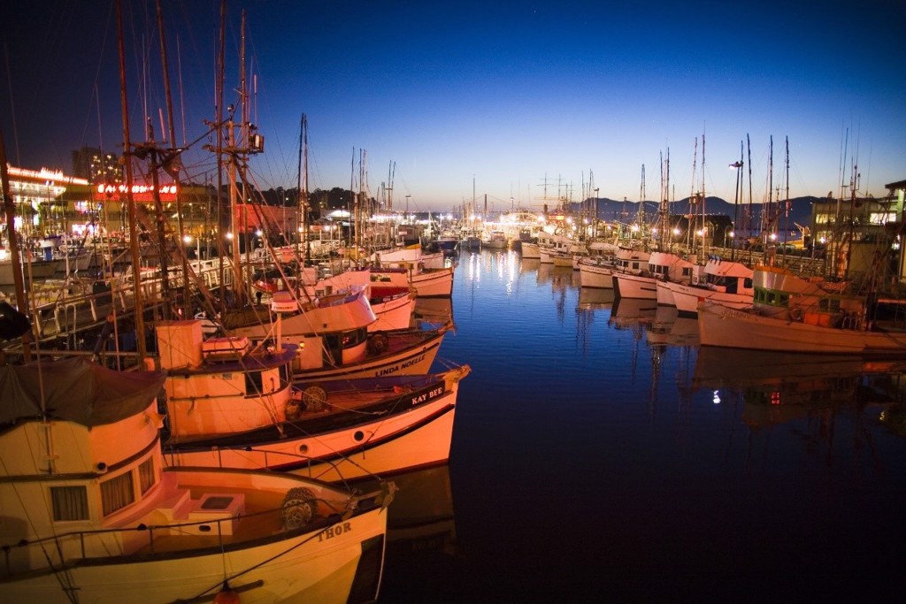 舊金山朝休閒、購物、娛樂發展是全球濱海城市設計的典範，未來台中港也將呈現媲美舊金山漁人碼頭的景致與旅遊人潮。(照片來源：Flickr@Thomas Hawk)