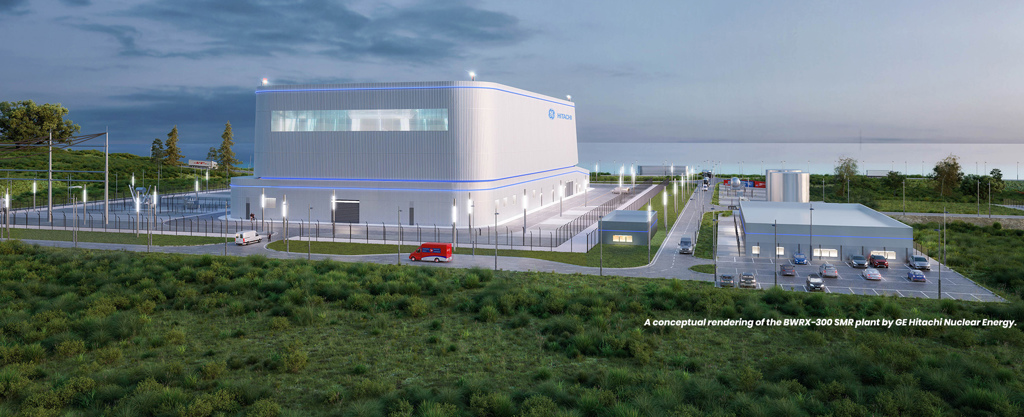 加拿大安大略电力公司，正在推进第1座小型模组式核反应炉的兴建工作，预计2028年运转。图/ Ontario Power Generation(photo:ChinaTimes)