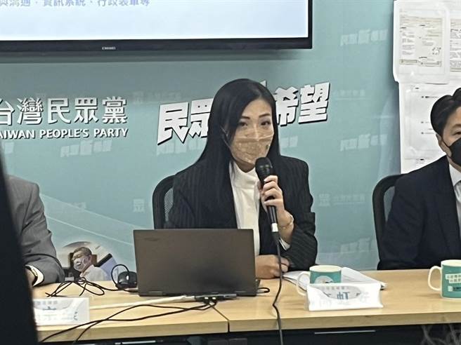 高虹安說，當好不容易證明了清白，對手卻已經要往下一個抹黑議題前進。（葉家瑋攝）