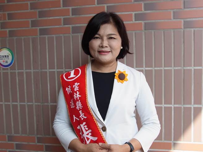 「雲林縣長候選人電視公辦政見發表會」錄影，國民黨張麗善訴求雲林加速前進。（張朝欣攝）