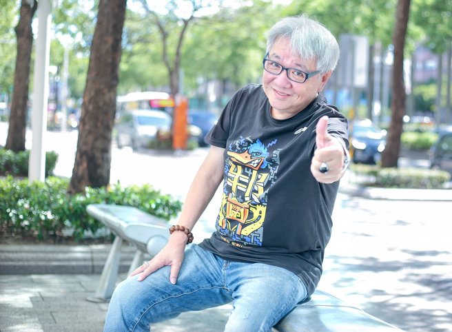 知名民歌手王梦麟。（粘耿豪摄）