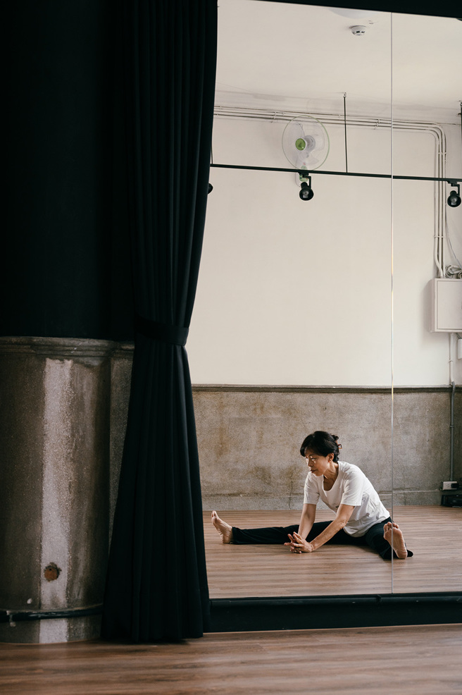 舞蹈家古名伸。（攝影/蔡詩凡）
