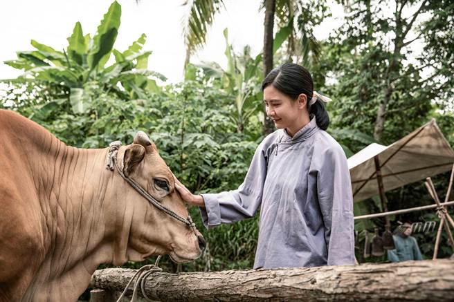安心亚在《牛车来去》饰演农妇阿春。（公视、禾丰制作提供）