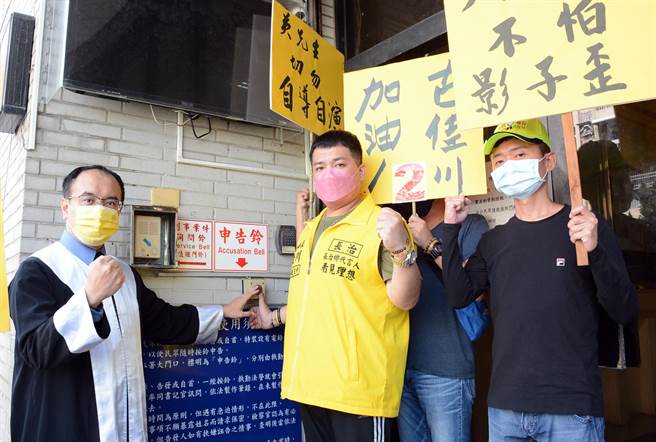 长治乡长选举暴力，现任乡长古佳川提告对手黄志仁违反选罢法。(林和生摄)