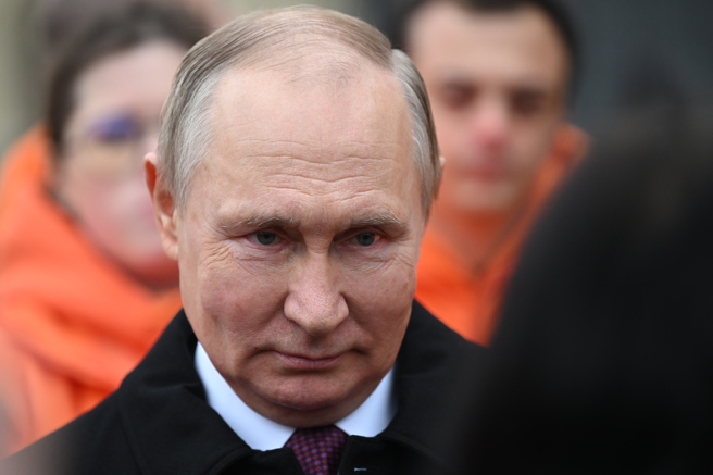 俄乌战争爆发后，俄罗斯经济受到严重打击。（示意图／美联社）