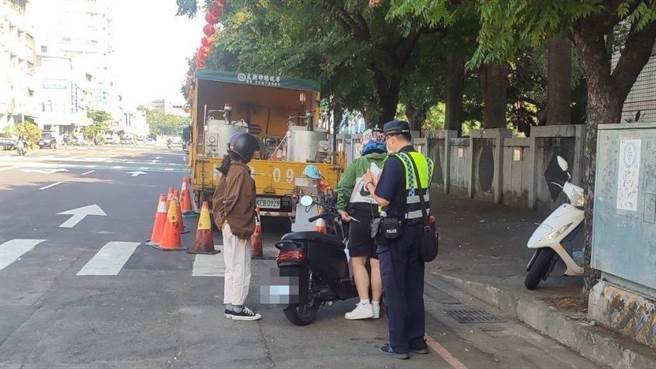 警方取缔未满18岁青少年无照驾驶3653件，较去年同期3196件，增加457件，增加比例为14.3％。（台中市警察局提供／张妍溱台中传真）