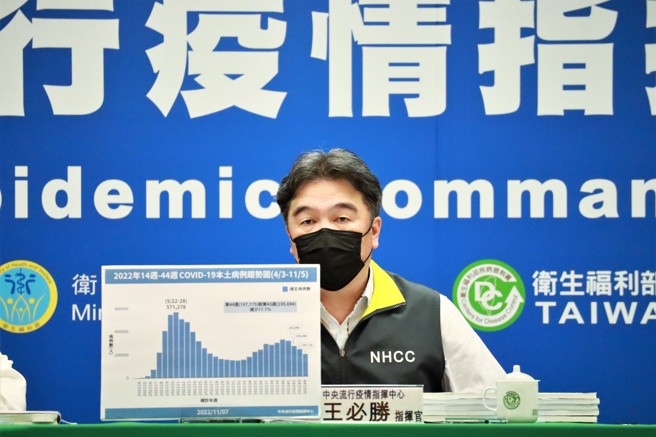 中央流行疫情指挥官王必胜表示，丁金聪绝非审查高端疫苗的成员，该假讯息已转交法制单位处理。(指挥中心提供)