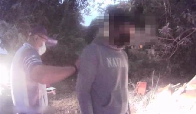 警方从废弃物中抽丝剥茧，锁定台中市林姓男子涉有重嫌。（民眾提供／杨静茹南投传真）