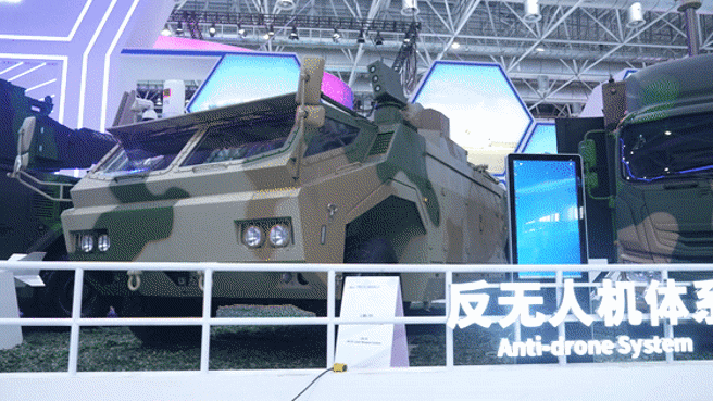 中方在这次珠海航展中，将首度展示反无人机系统。（央视军事微信公号）
