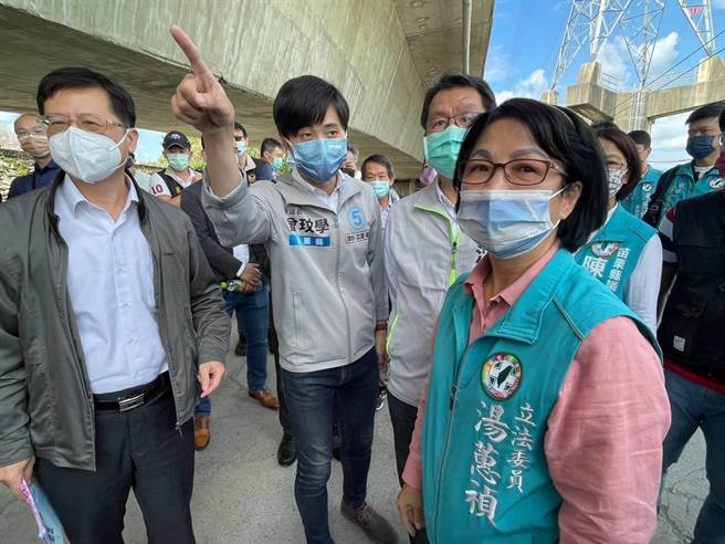 汤蕙祯质疑，苗栗县政府歷年是否有包庇图利的嫌疑？（汤蕙祯办公室提供）