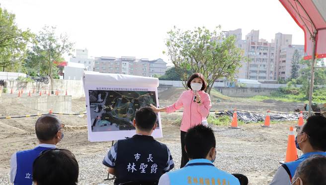 云林县斗六市后庄埤滞洪排水改善工程，为云林再添休憩好去处。（云林县政府提供／张朝欣云林传真）
