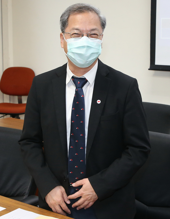 國發會主委龔明鑫（見圖）（趙雙傑攝）