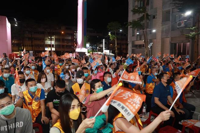 盧秀燕競選總部舉辦3場後援會成立造勢活動，場面熱鬧。（盧秀燕競選總部提供）