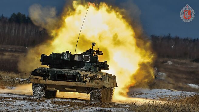 若美國干預中國對台武裝攻擊，軍事失利將被視為美國的滑鐵盧之役。圖為俄羅斯國防部在官方臉書公布的軍事照片。（摘自俄羅斯國防部官網）