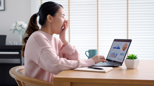 一名身材瘦削的女子吃完饭就会疲倦，检查发现，竟是糖尿病前期。 (示意图/Shutterstock )