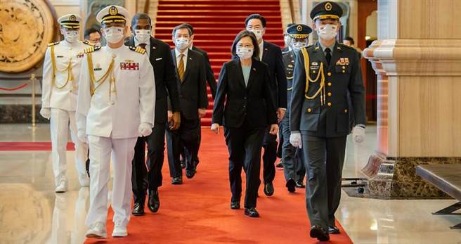 台圣明年建交40年 德鲁：探讨以具体方式展现坚实伙伴关系。(总统府提供)