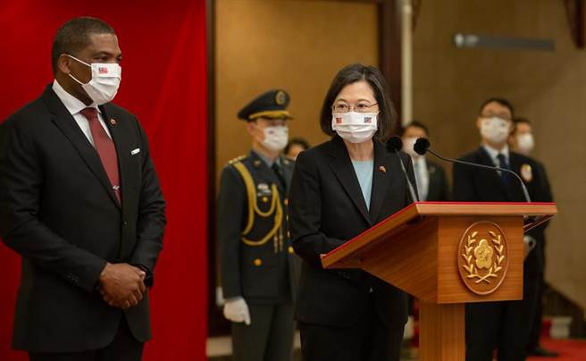 台圣明年建交40年 德鲁：探讨以具体方式展现坚实伙伴关系。(总统府提供)