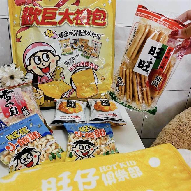「欢巨大礼包」适合送礼或是用作耶诞交换礼物。（宜兰食品提供）