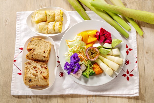 水水春耘早餐。(图/南投县政府提供)