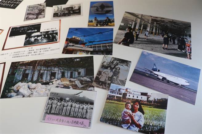 展场有许多大园在地老照片。（蔡明亘摄）