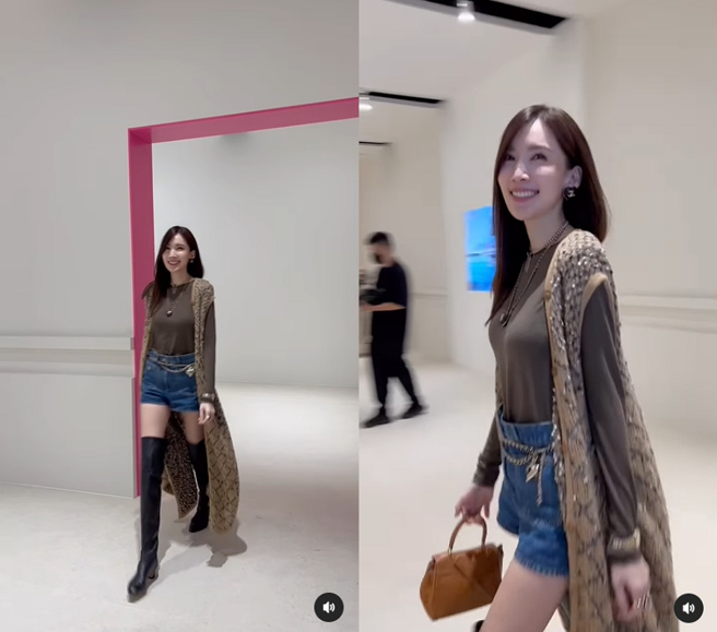 陳若儀久違走秀，好身材全被看光。（圖／摘自陳若儀IG）