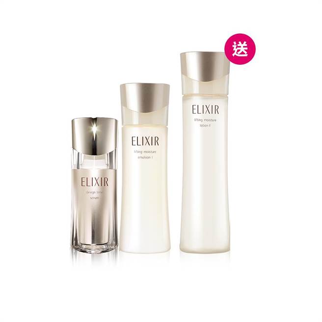 [资生堂东京柜双11]怡丽丝尔 弹润美肌水乳组。（资生堂东京柜提供）