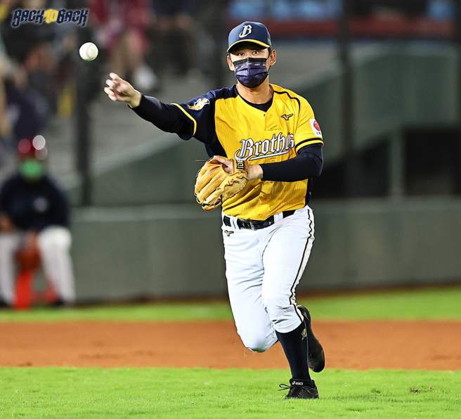 中信兄弟内野手潘志芳。（资料照，中信兄弟提供）