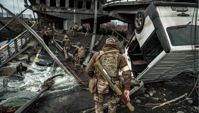 一名在乌克兰作战的台籍士兵发文分享当地情况，直说：「每天都有伤亡发生」。（示意图／shutterstock）