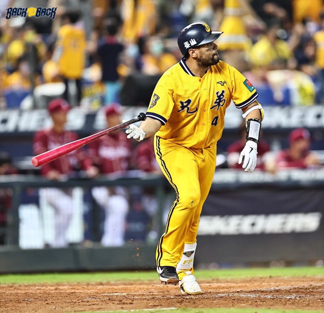 中信兄弟捕手福来喜。（中信兄弟提供）